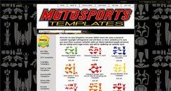 Desktop Screenshot of motosportstemplates.com